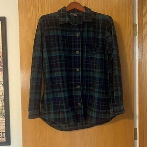 Eddie Bauer oversized flannel shirt
